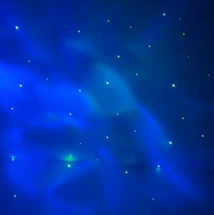 Efecto de estrellas móviles